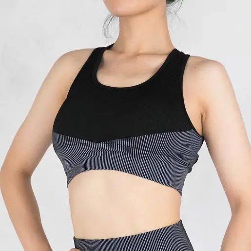 Wholesale Sports Zipper Yoga Bra Korse Tayt Womens Sports Sexy Underwear Athletic