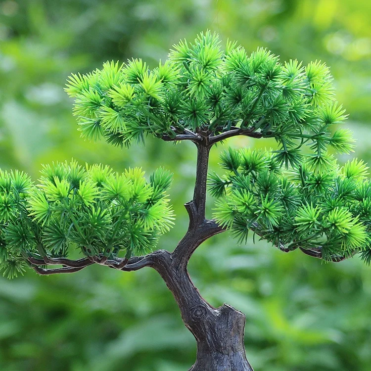 V-3283 Hot Seller Artificial Bonsai Tree Plants With Vase For Table Decoration