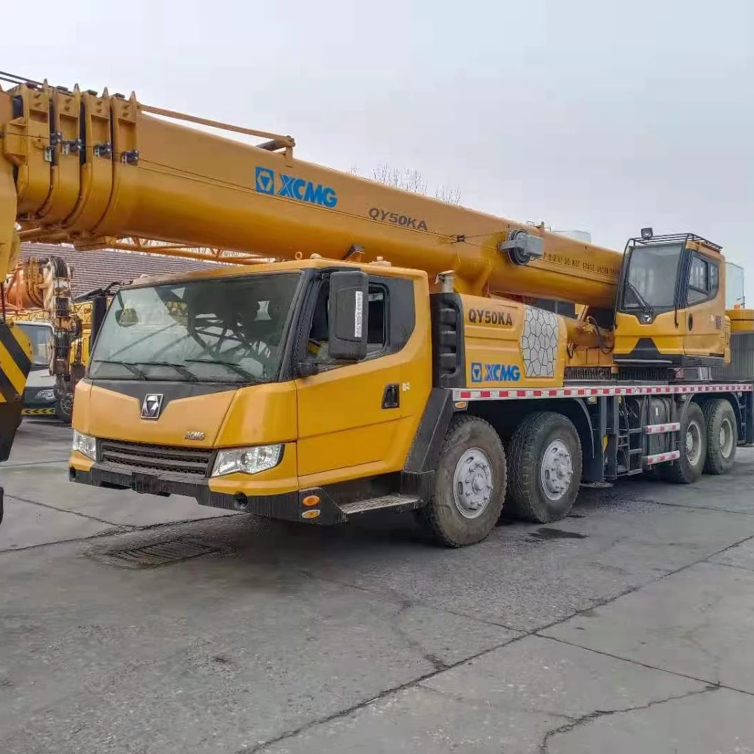 USED   QY50K  50TON   CHINA  MOBILE   CRANE  FOR  SALE