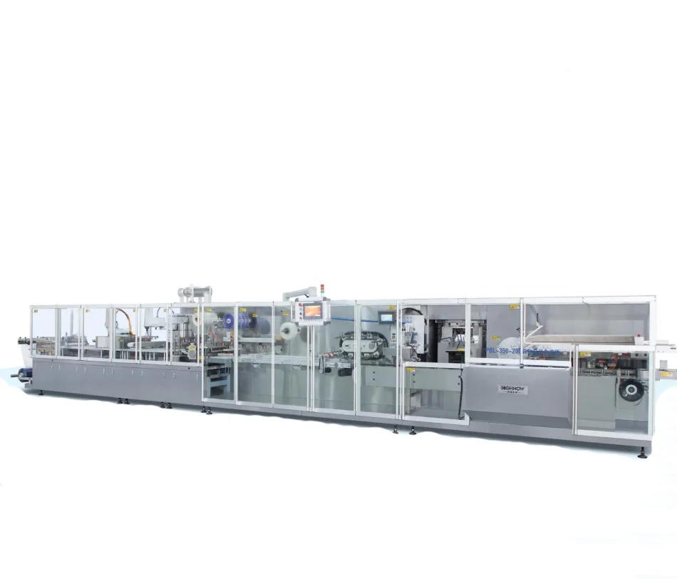 Hot Sale Blister Cartoning Production Lines China Automated Box Packaging Machine