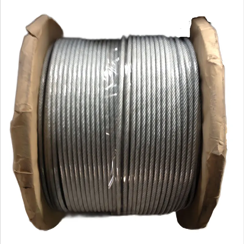 High Quality Electric Galvanized Steel Wire Rope 6X19+Fc Galvanized Steel Wire Rope