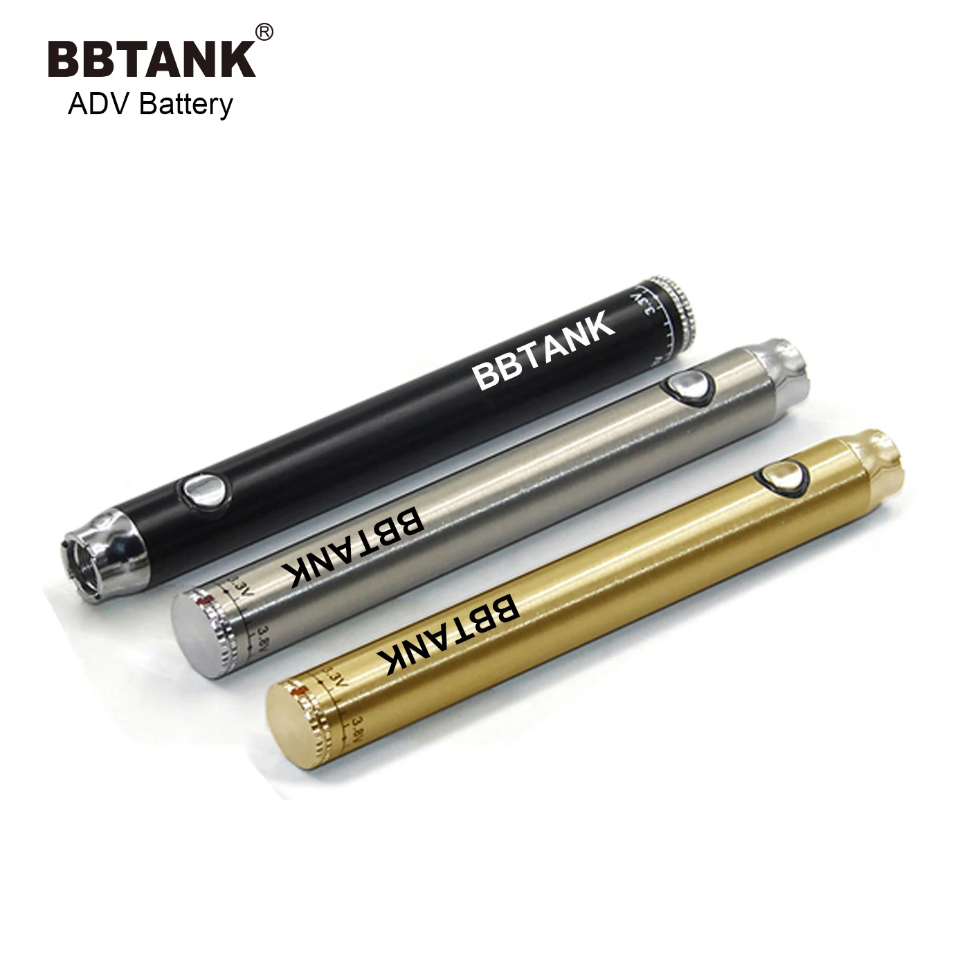 
New Products 510 Thread Slim Cbd Oil Preheating Vape Pen Battery 