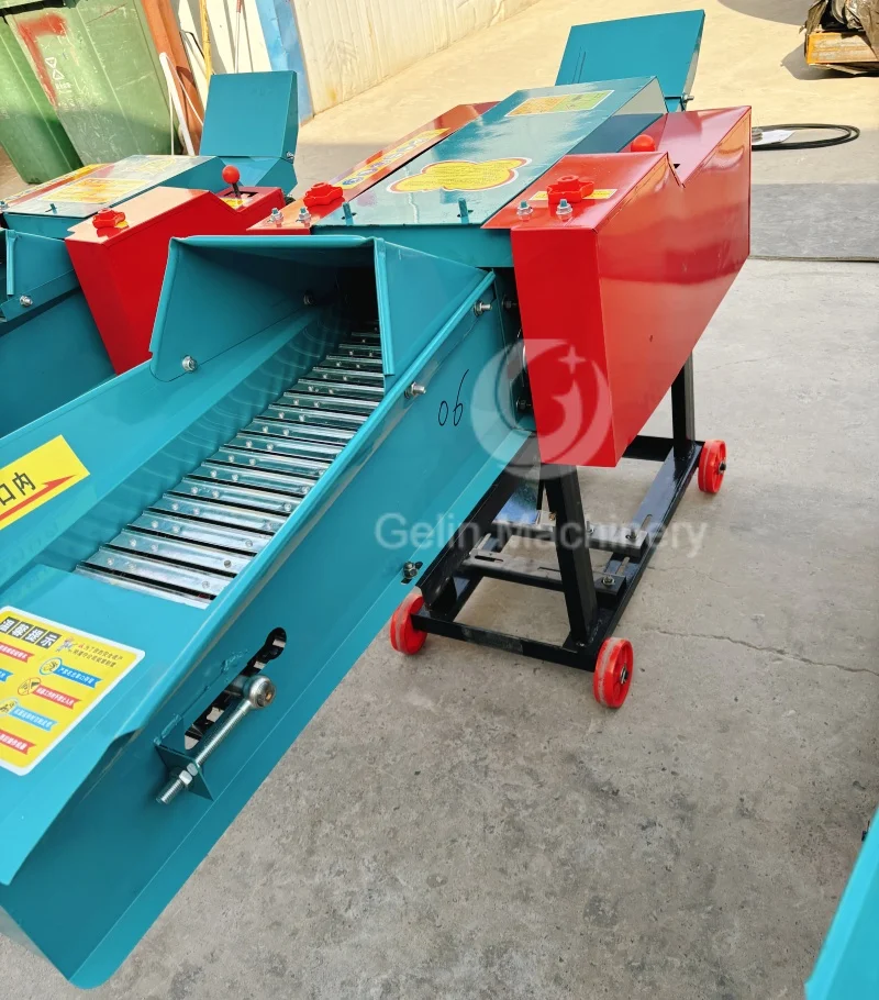grass animal feed diesel chaff cutter machine hay chopper cutting corn stalks silage crusher for sale