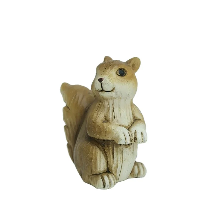 Customized White Girl Angel hug the rabbit Figures Adorable Angel Sculpture Resin Cherub Figurine Angel Garden Statue