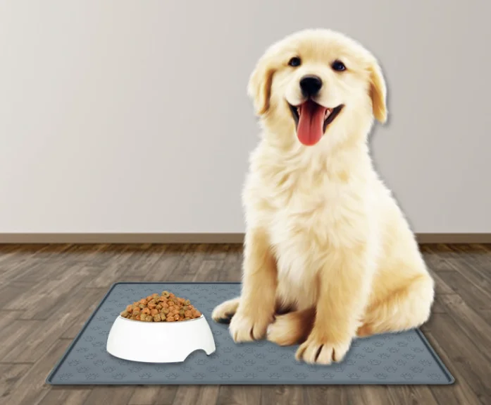 Hot sales Silicone Pet Feeding Mat Dog Cat Bowl Non-Slip Pet Mats Cushion Waterproof Pet Place Mat