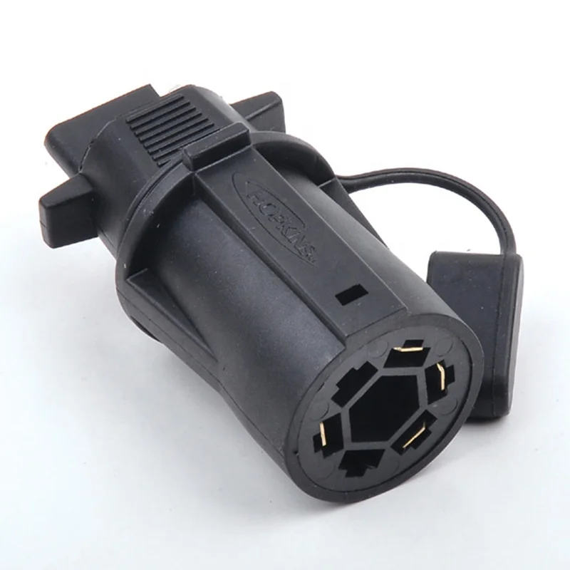 Professional Manufacturer High Quality Adapter Trailer Plugs Trailer PARTS 7 Way to Flat 4 Way with Tester