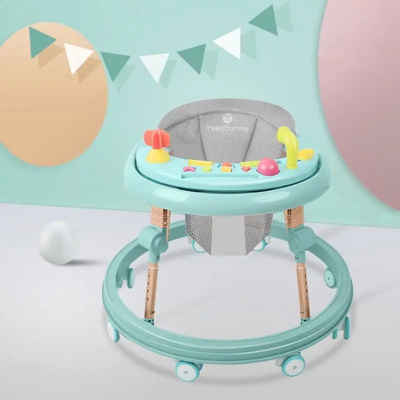 Hot Baby Walker With MusicBaby Rolling Child Walker Lightweight 360 Degree Rotating Baby Walker with Wheels