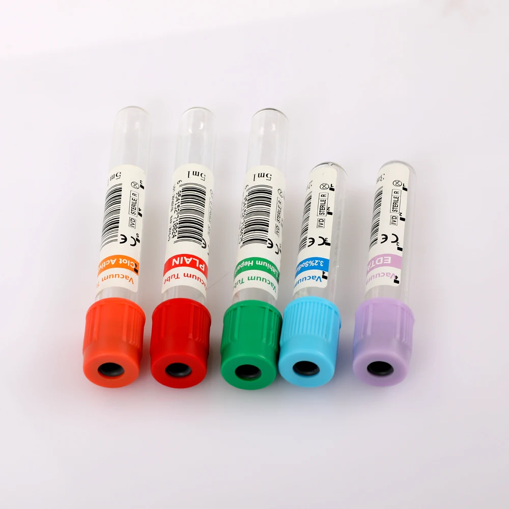 
disposable vacuum blood collection tube 