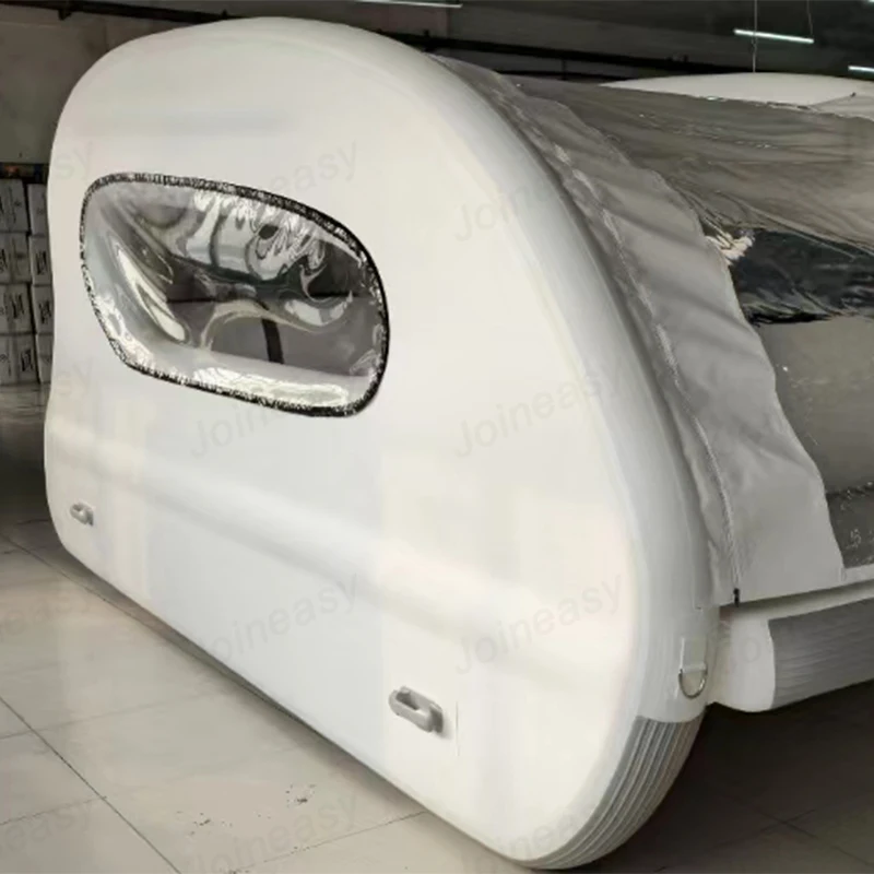 New Arrival DWF Catamaran Boat House inflating Pontoon Boat Catamaran Passenger Boat