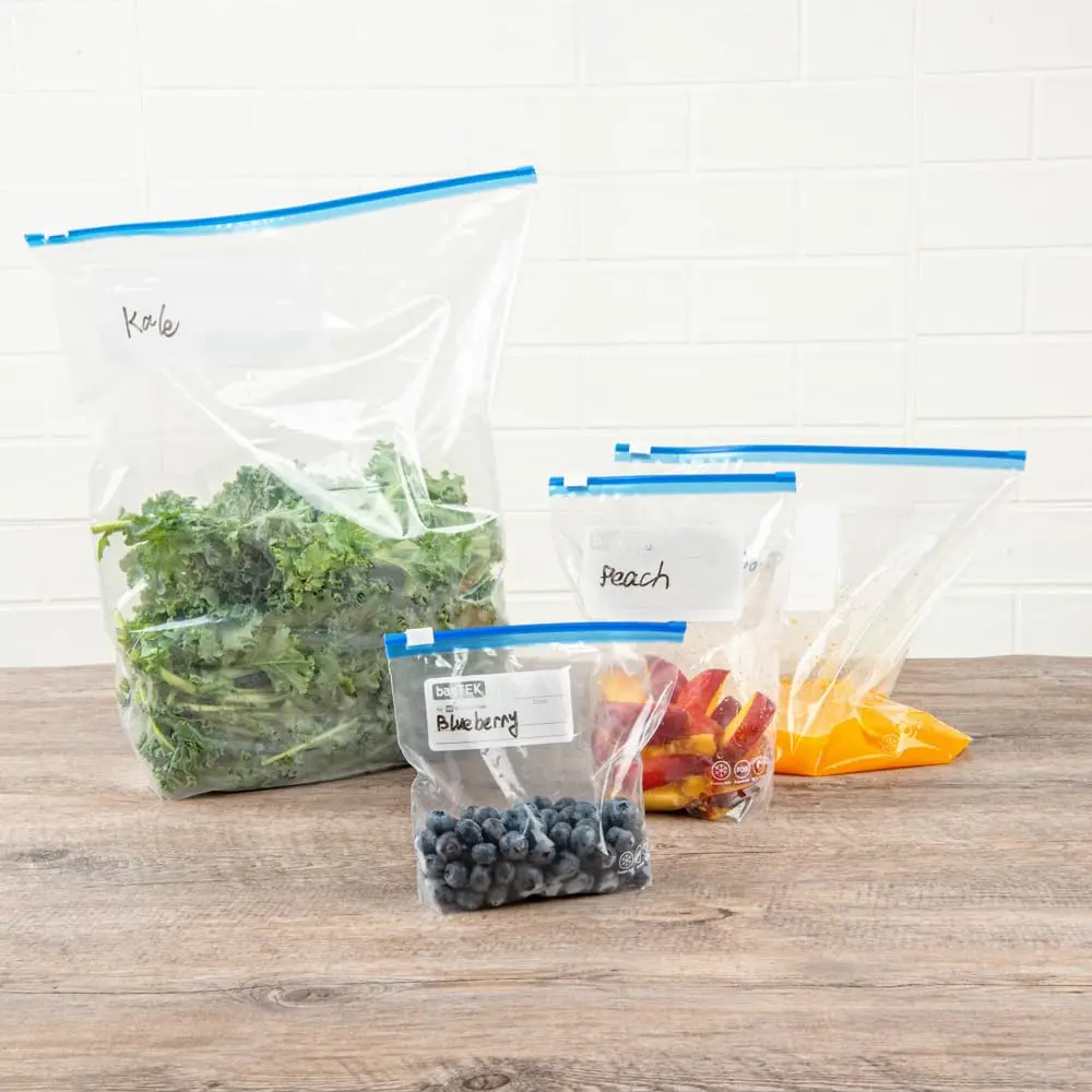 Eco Friendly Ldpe Zipper Zip Lock Seal Freezer Ziplock Bag Manufacture Food Sandwich Fruit Biodegradable Storage Slider Plastic