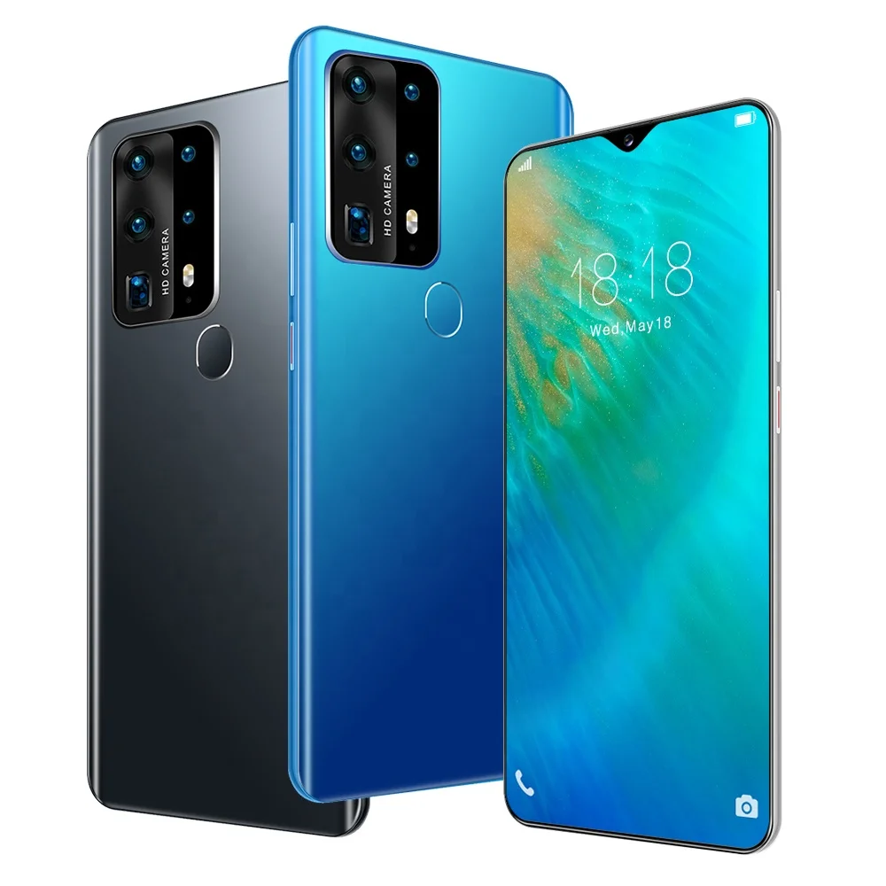 Gooba производитель мобильных телефонов 6 5 дюймов P40 Pro сенсорный экран в виде капли воды сотовый телефон смартфон 4G Android
