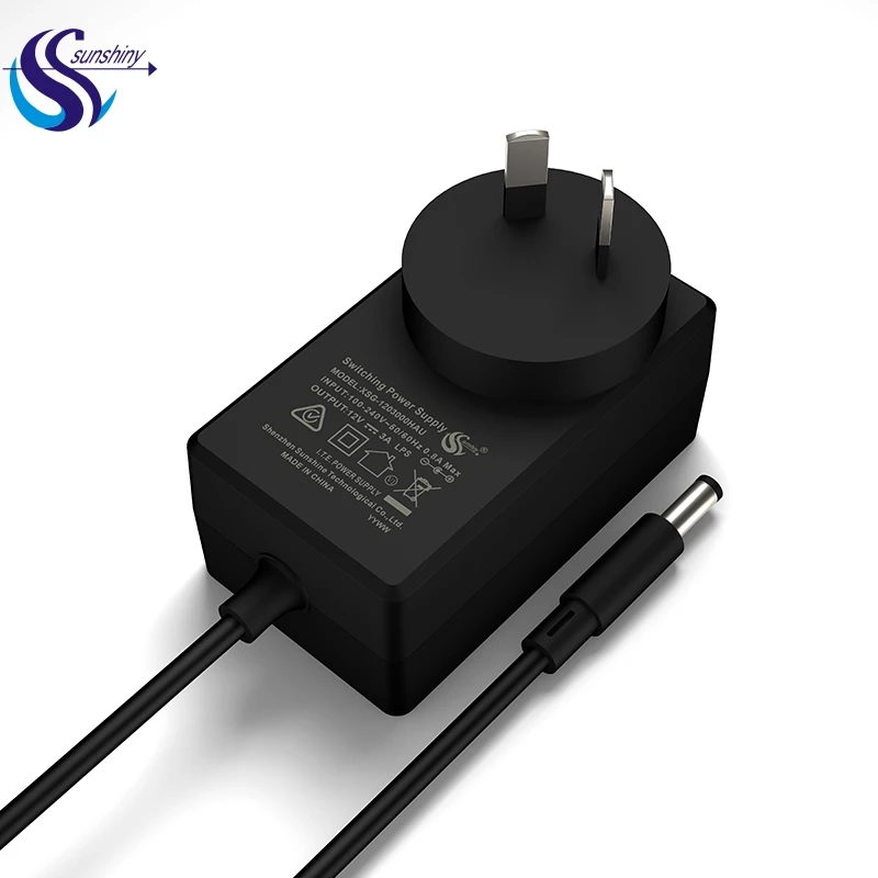 AU plug Australian 12v 2a 3a 24V 1a 1.5a 36v 36w AC/DC switching power supply with SAA