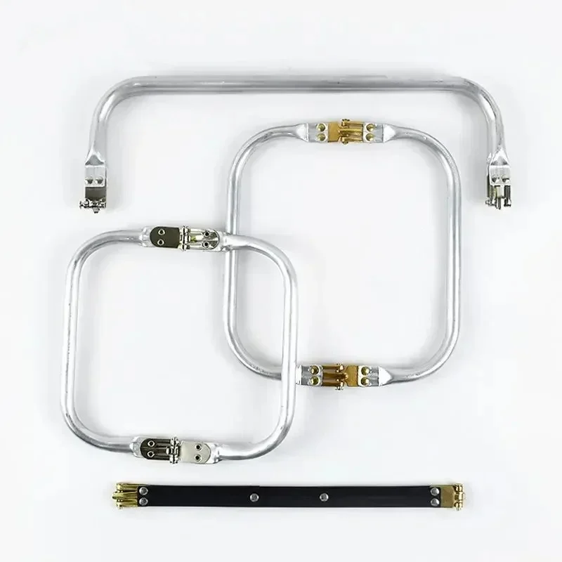 Deepeel BS212 15-30cm Hardware Accessories Metal Kiss Clasp Purse Frame Doctor Aluminium Tube Handle Buckle Bags Clutch Handles