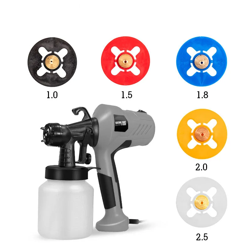 Cordless 500w Detachable Portable Spray Gun Cake Chocolate Spray Gun High-Pressure Electric Spray Gun