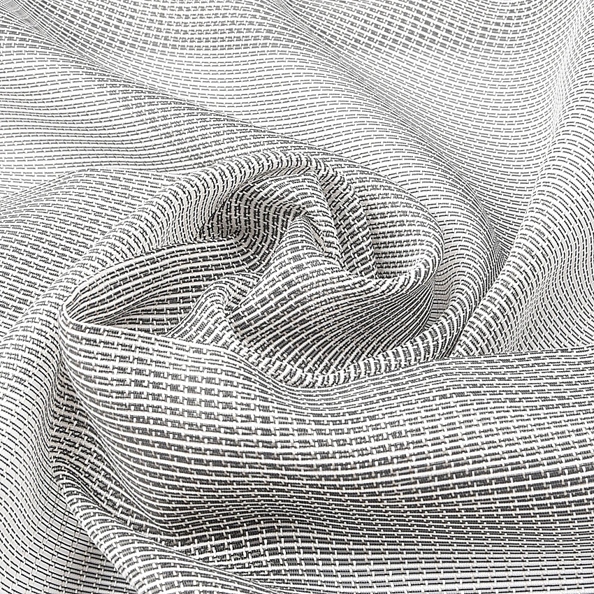 Home Textile Breathable Big Holes Air Permeability FR Mesh Net  sheer curtain fabric