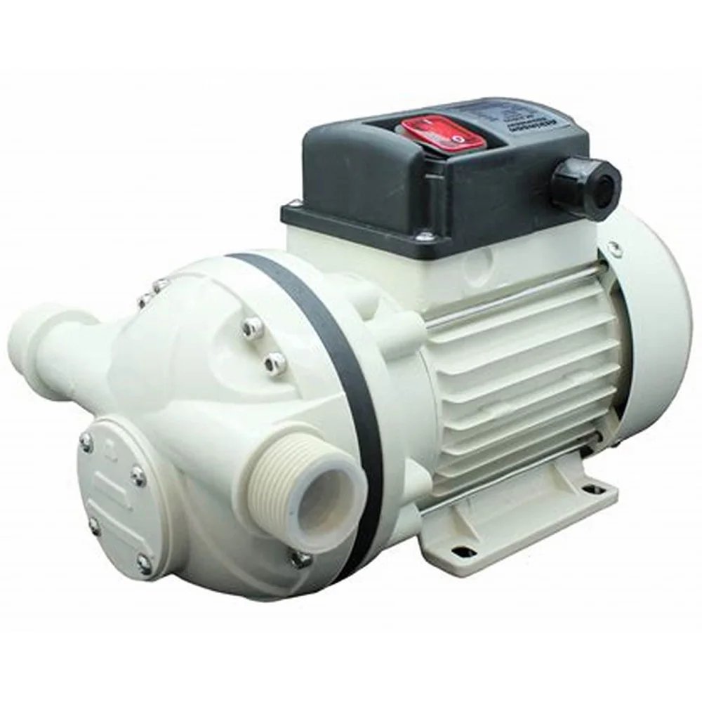 Adblue Urea Transfer Diaphragm Pump Electric AC 220V 40LPM Suzzara Blue DEF Drum Dispenser Pump for IBC Tote Tank Systems
