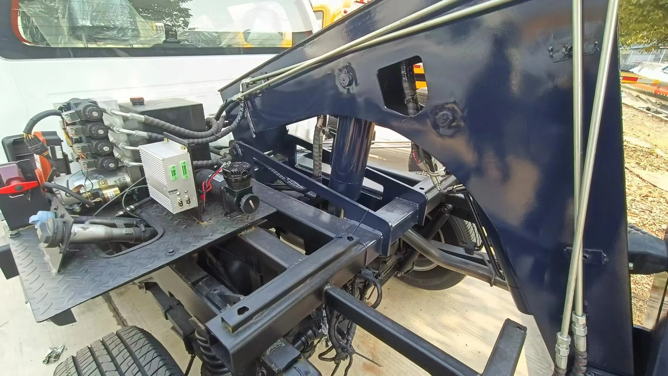 towing car tow truck wheel lift equipment