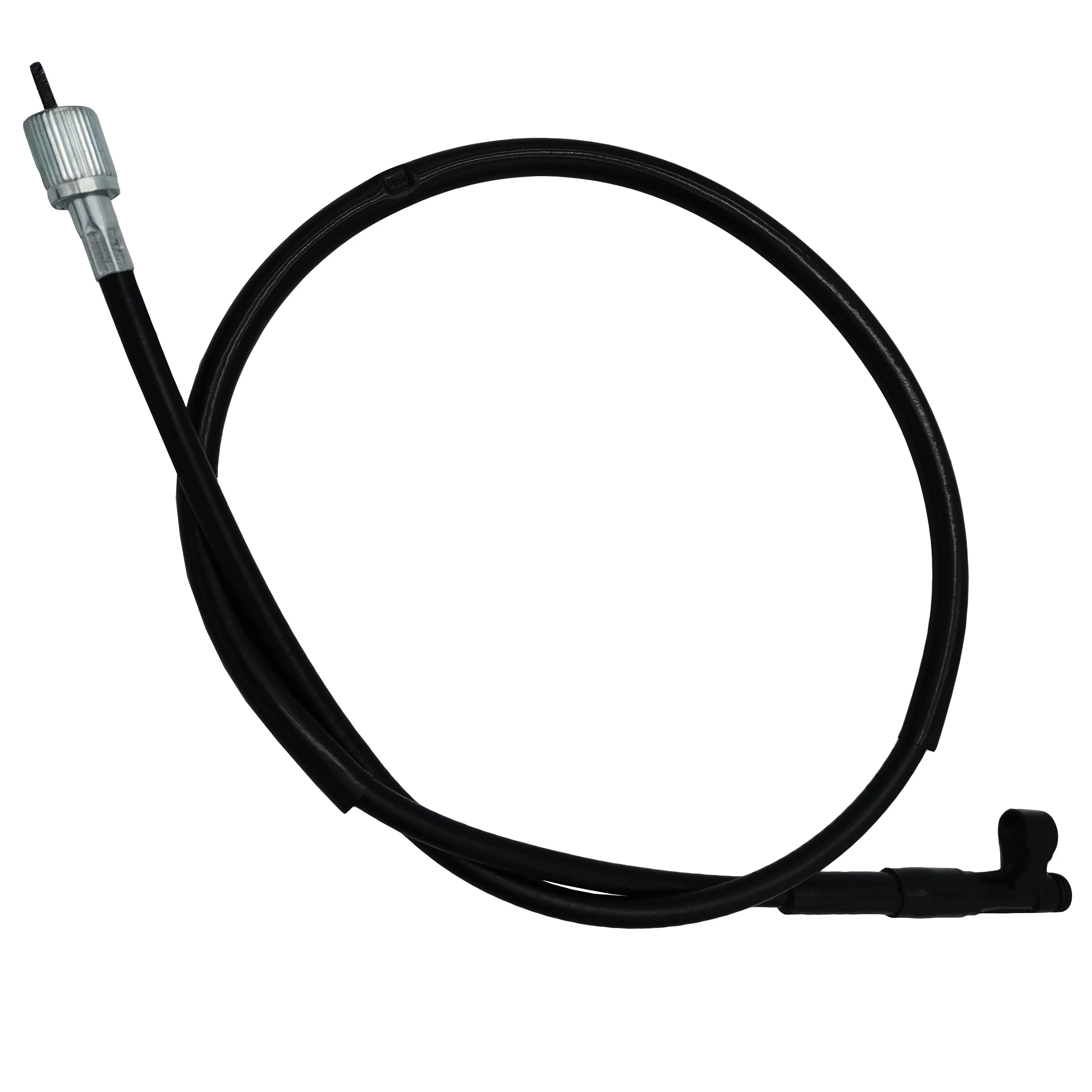 China supplier spare parts meter price black color PVC outer casing DY100 motorcycle speedometer cable