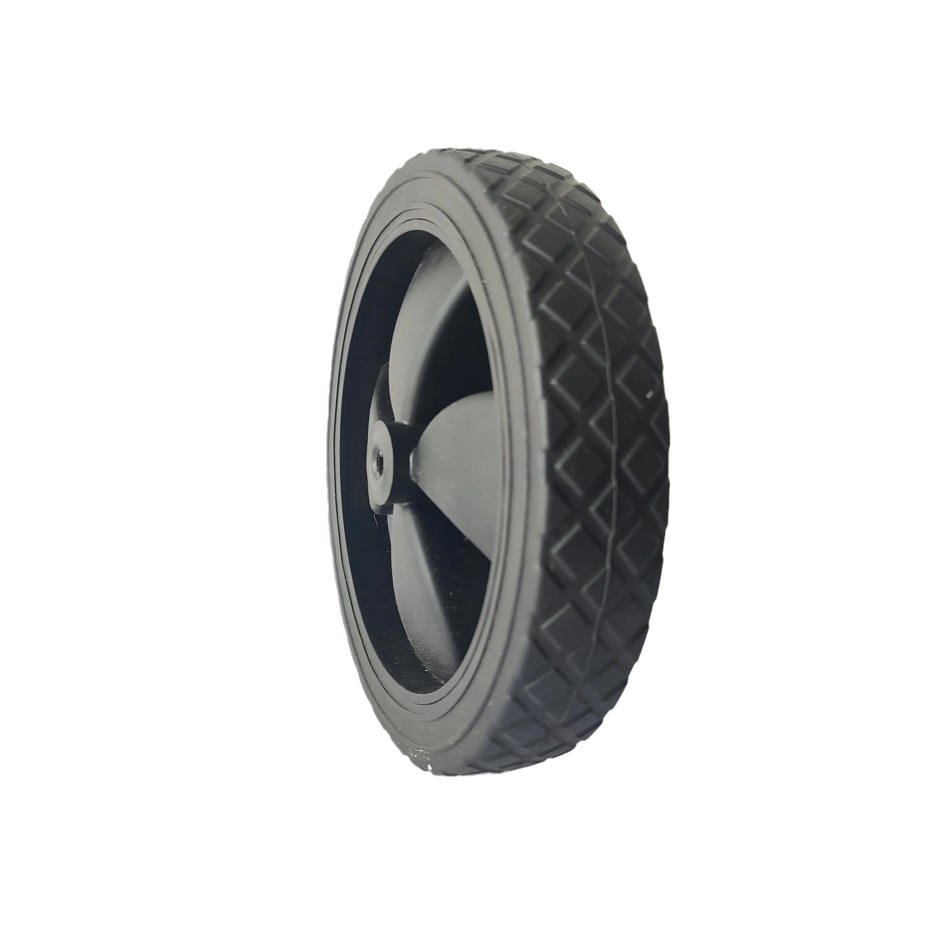 High Quality 8x1.5 Inches 200x45mm Pvc Plastic Wheels For Camping Cart Wheel Tires