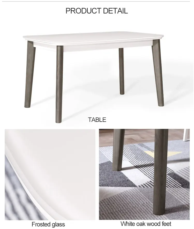 Modern 4 6 Seater Home Hotel Outdoor Pool Glass Dining Table Set