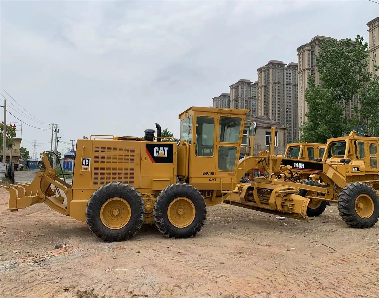 cat 140h grader secondhand motor grader caterpillar 140h 140k 140g road grader made in Japan with low working hours