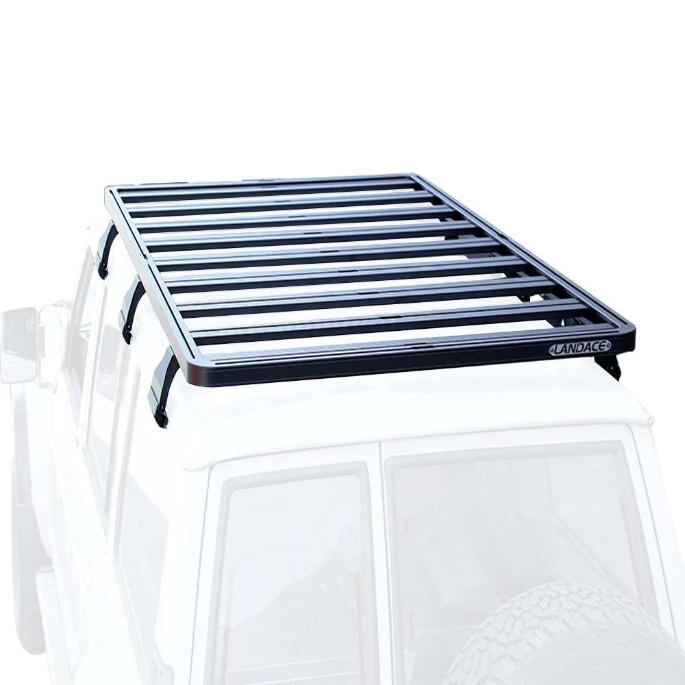 Accessories Patrol Y60 4X4 Aluminum Alloy Roof Basket Van Flat Car Roof Racks for Nissan