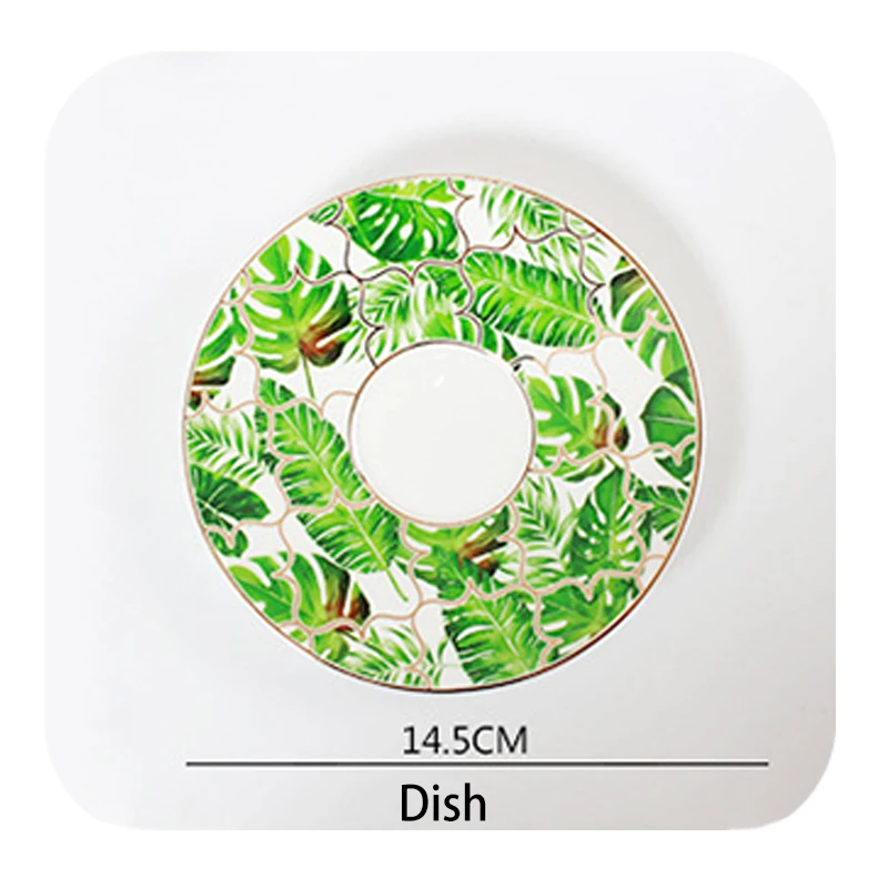 High quality 21pcs coffee set ceramic coffee cup and saucer cream suger bowl with gold trim coffee tumbler