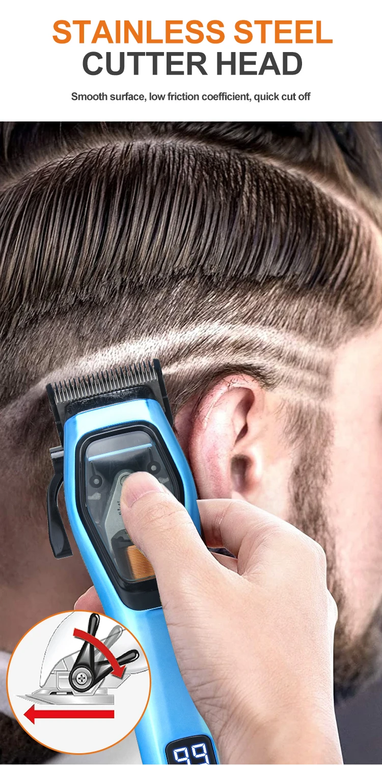 Профессиональные беспроводные машинки для стрижки волос