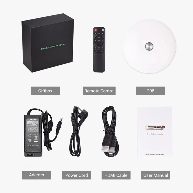 High quality full hd 1080p cinema android projector professional Dual WiFi beamer dlp 3d outdoor projectors 4k