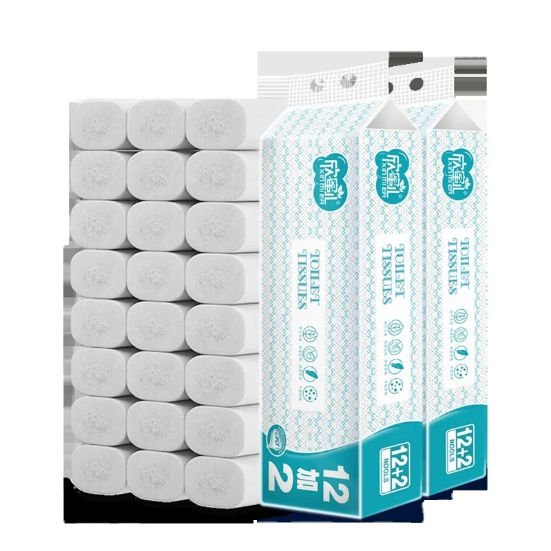 Дешевая тканевая бумага, мягкий туалетный рулон, древесная масса/бамбуковая целлюлоза, индивидуальная упаковка, технические характеристики, индивидуальная бумага для салфеток