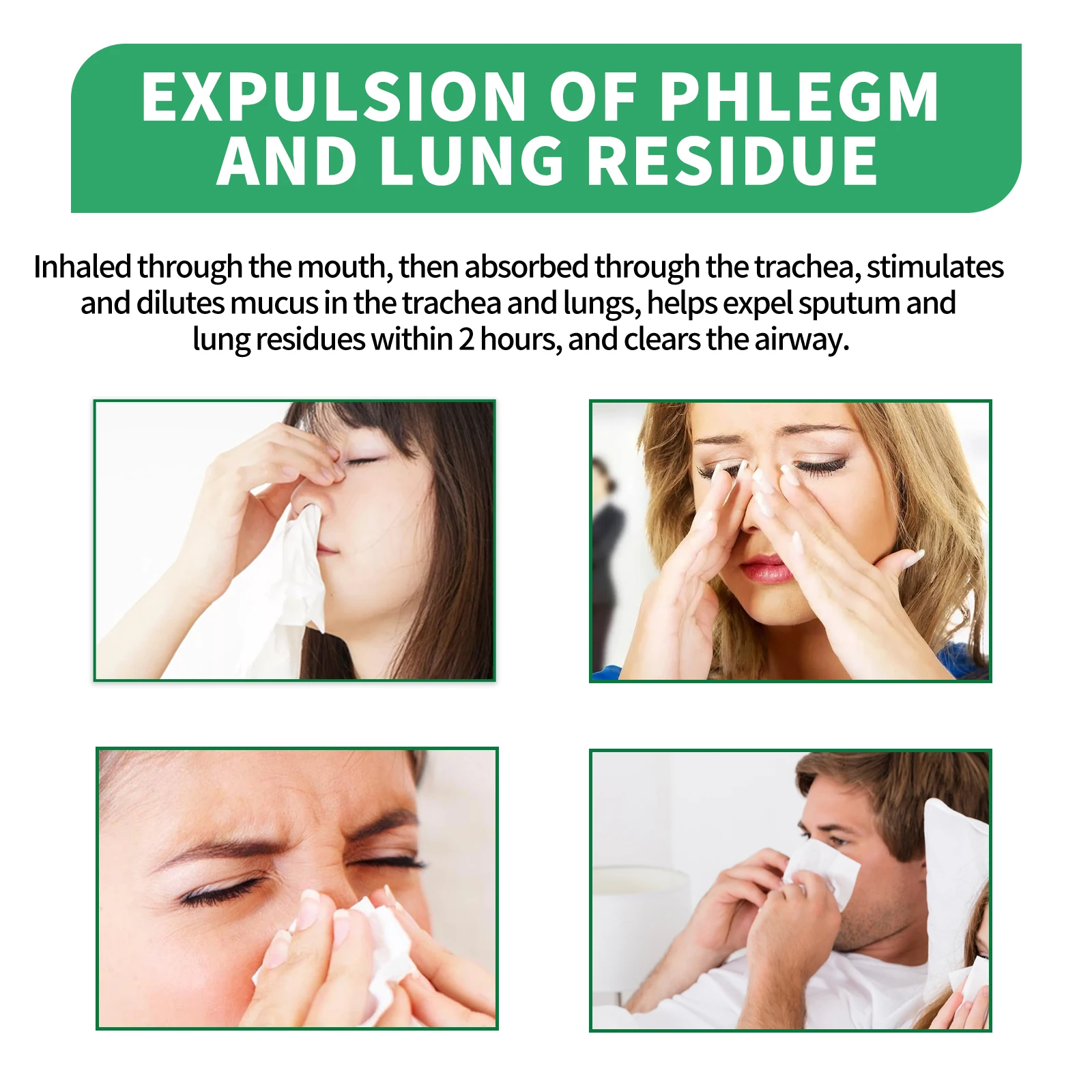 South Moon Brand Nasal Organic Herbal Lung Cleanse Pain Relieve Detox Spray