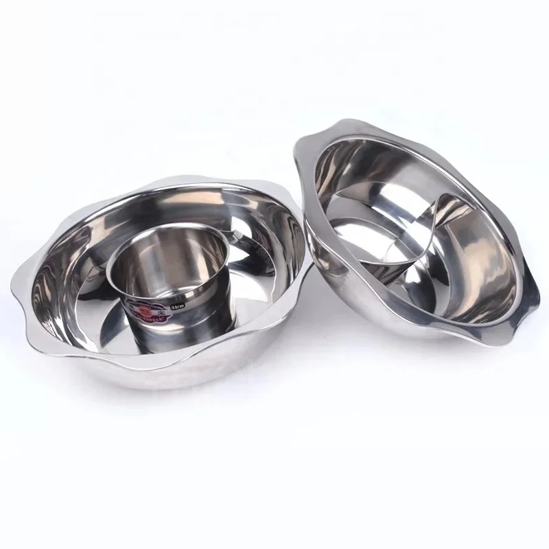 Chinese Hot Pot Table Smokeless Marble White  Hotpot Table