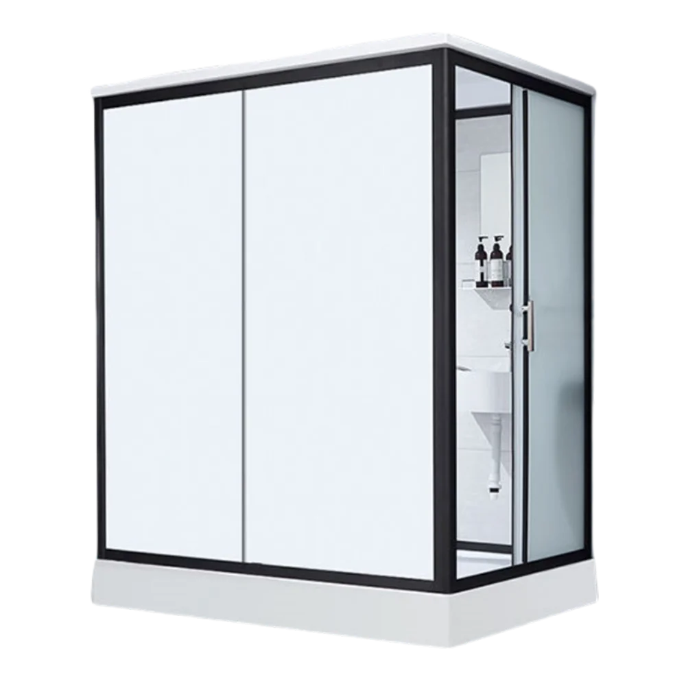 Integral shower room for home use whole bathroom simple integrated toilet one-piece bath room wet and dry separation bathroom