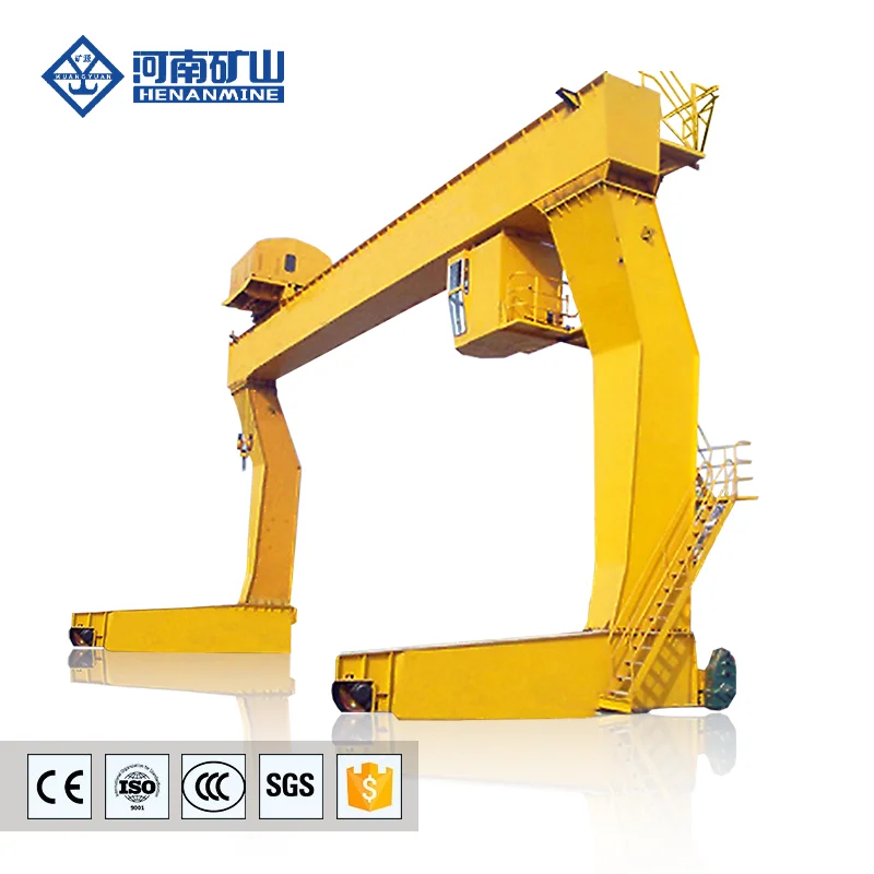 Customized Remote Control Gantry Crane 8 ton 16 ton L Type Single Girder Gantry Crane