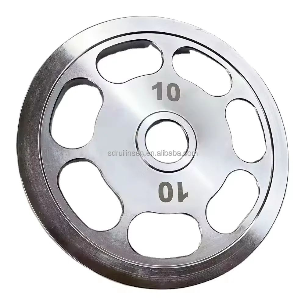 Powerlifting Steel Plate Competition Gym Equipment Weight Lifting Plate Set