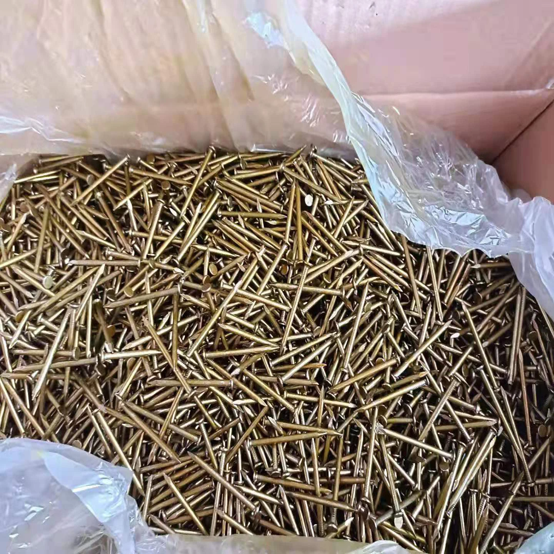 Straight or twisted groovedconstruction nails hardened steel concrete galvanized Q195 polishing metal iron