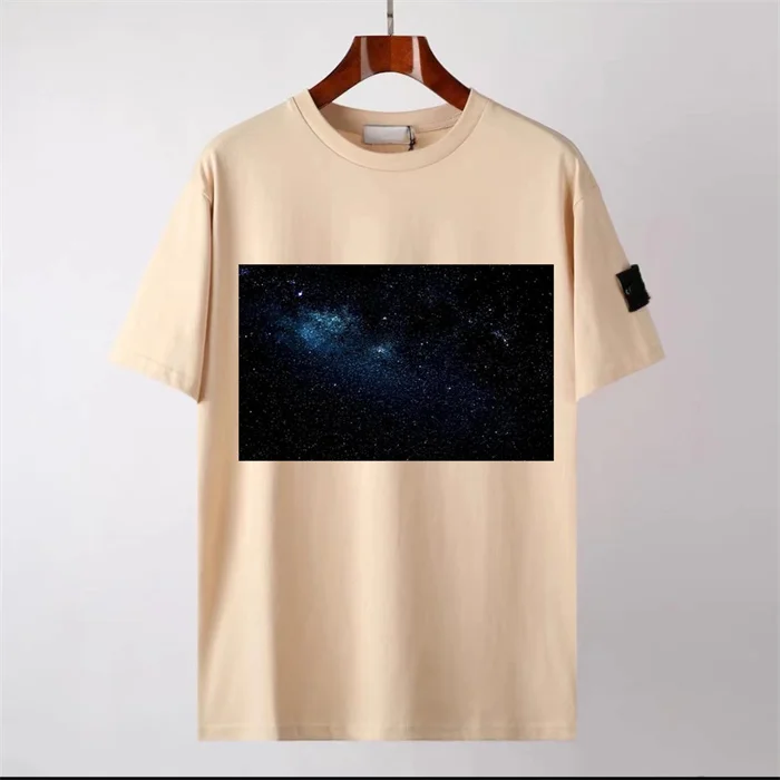 New Arrival Washed Half Sleeve Tshirt Plain Tshirts for Printing the Universe Galaxies Custom Unisex Tshirt