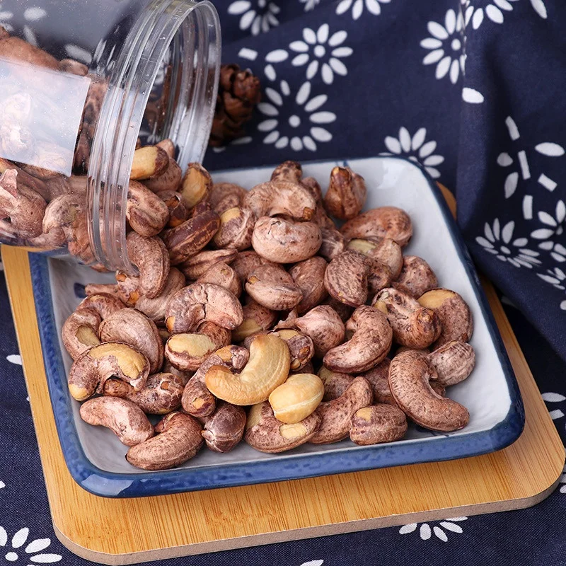 Roasted Grade a Premium Organic Cashew Nuts High Quality Dried Vacuum Bag Tin Box Packaging A180 Cashew Nuts