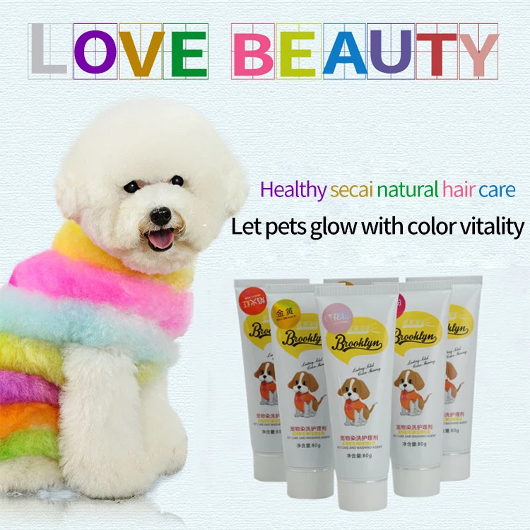 Оптовая продажа Заводская краска для волос домашних животных OEM/ODM