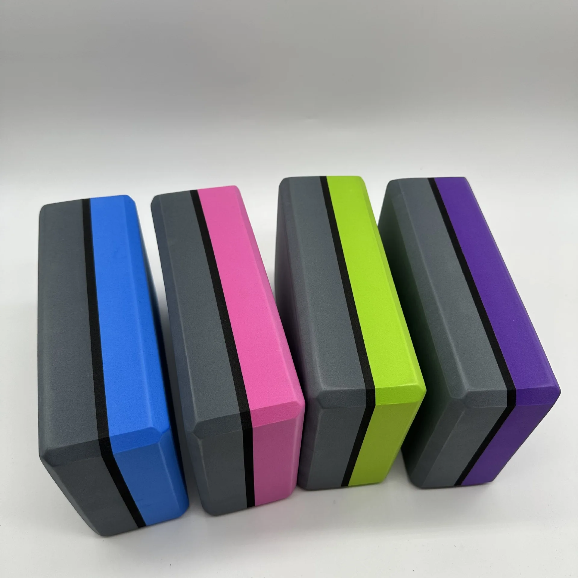 Custom Printed 120g 200g EVA Weighted Foam Yoga Block Eco-friendly Product Yoga Bricks
