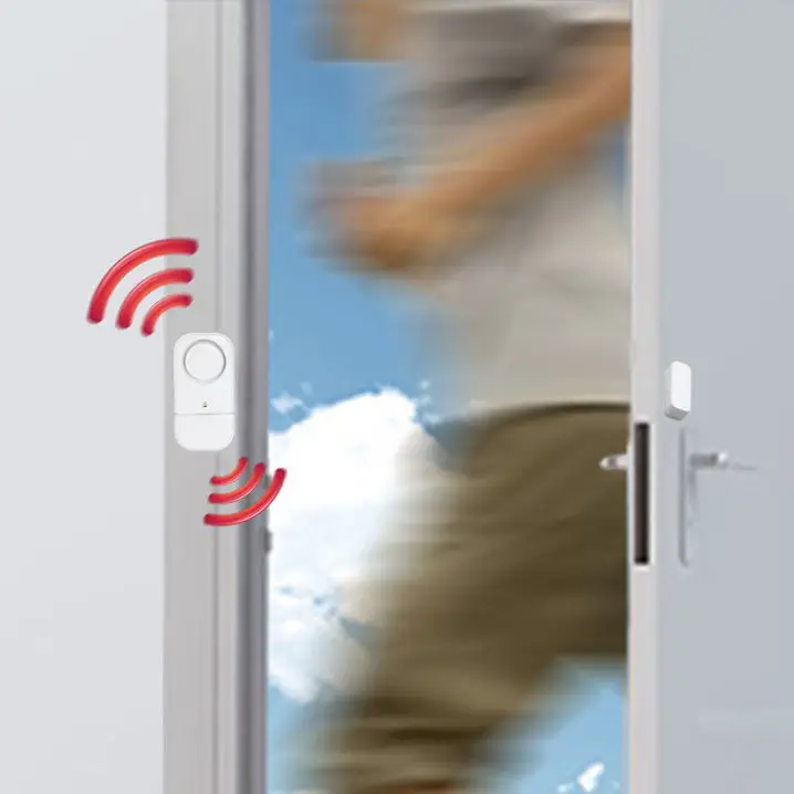 Security Wireless Home Window Door Burglar Security Alarm System Magnetic Sens Alarm