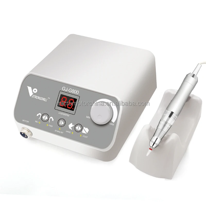 STRONG DRILL Powerful Professional Electric 45000 Rpm Nail Drill Brushless Micro Motor for Salon