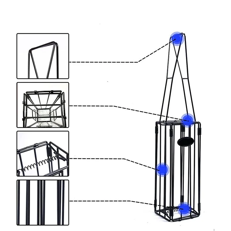 Tennis picker for Collecting tennis ball Tennis Basket