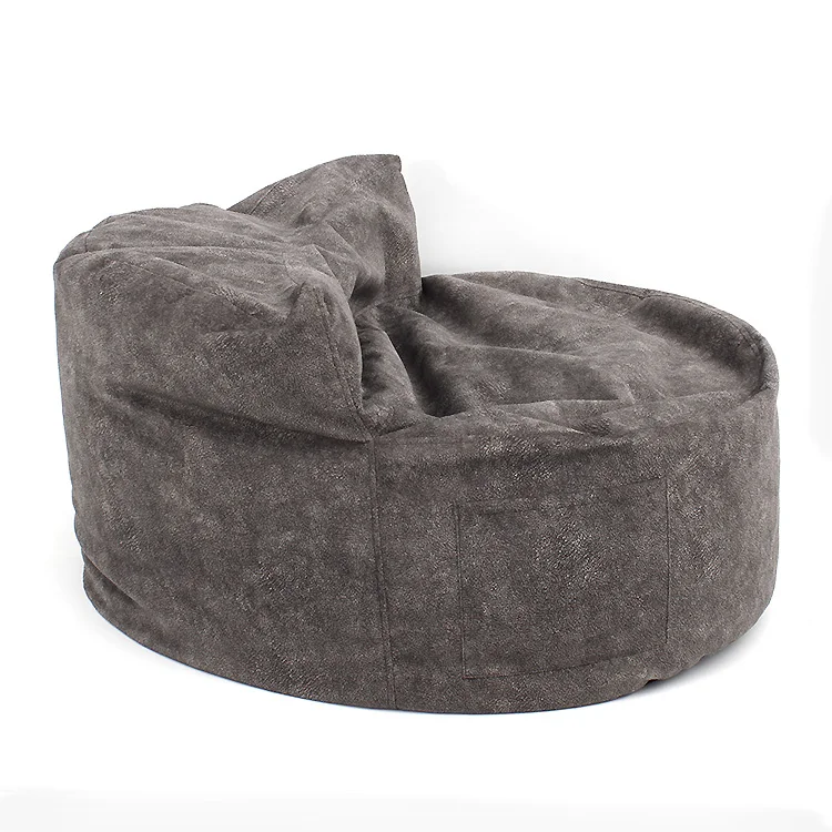 Мягкий хлопковый большой круглый чехол с памятью, гигантский игровой мешок, диван-стулья