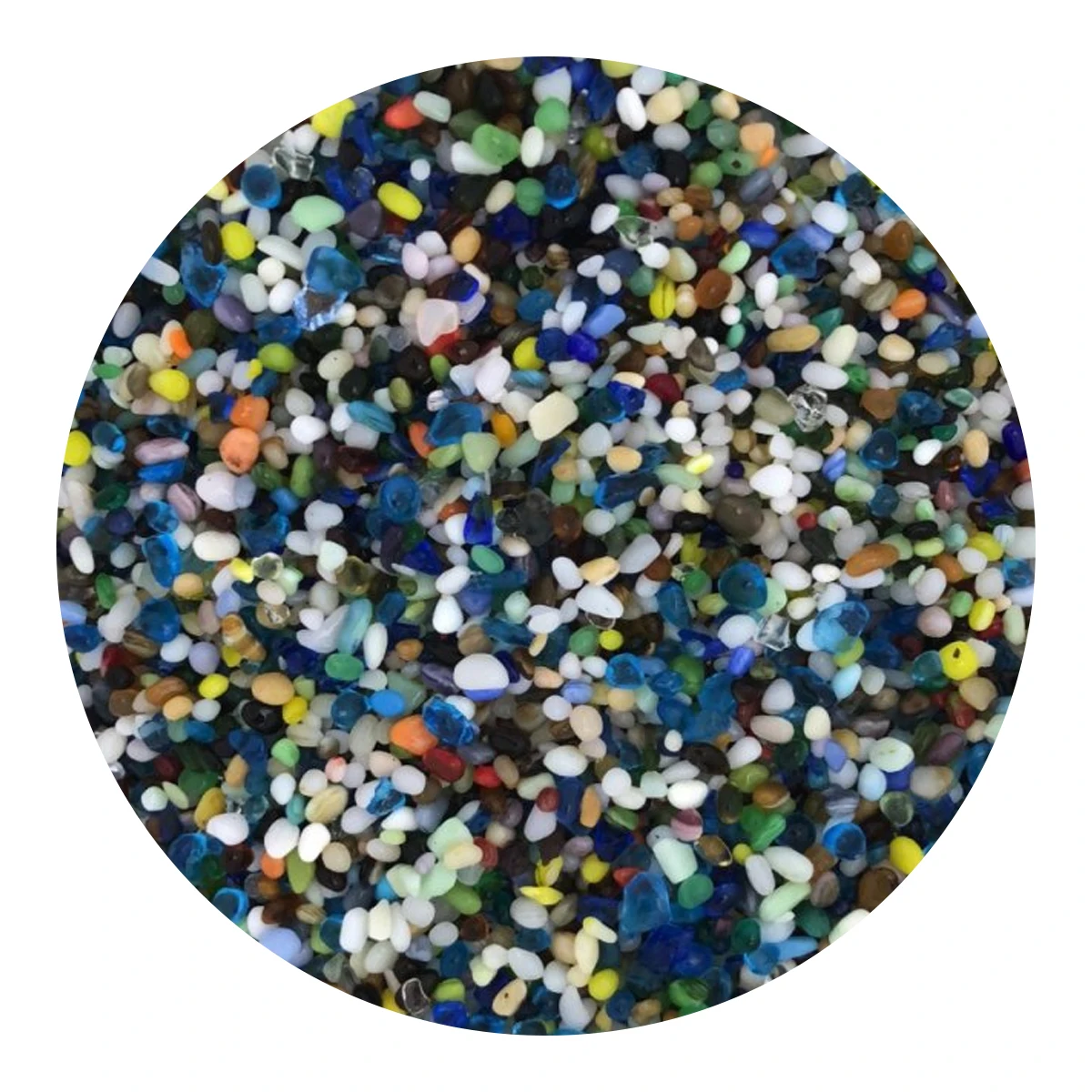 Aquarium Decoration Small Glass Beads for pool finish