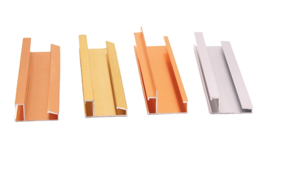 Wholesale European Modern Style Aluminium Extrusion Alloy Aluminum Mirror Frame Profile for