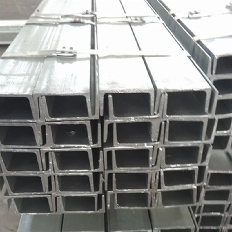 Hot selling galvanized u beam steel C channel U channel price/steel channel suppliers