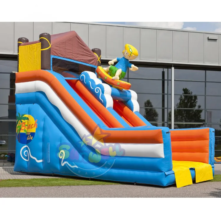 Commercial Inflatable Palm Tree Slide Combo,inflatable Jungle Combo,tropical Water Slide PVC Unisex CE Blower + Repair Kits