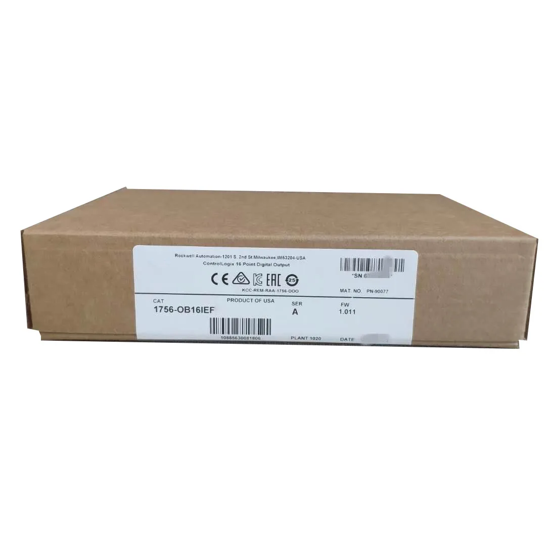 New Original 1756-OB16IEF 1756ob16ief PLC Module Stock In Warehouse