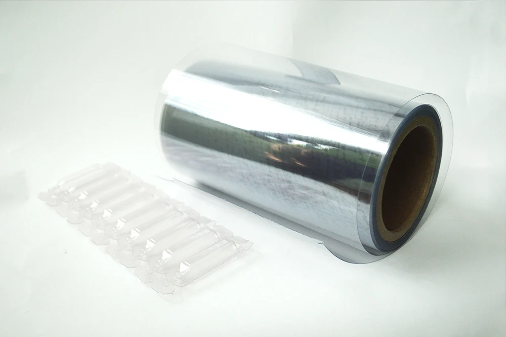 PVC/PVDC composite hard film  used for Pills capsules blister packaging